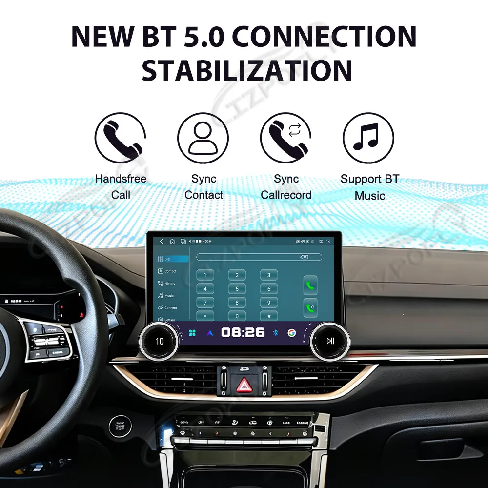 Lizpofly 11.5 inch Upgrade Car Radio For Kia K3 2012–2019 with Wireless Carplay & Android Auto, Touchscreen & GPS Navigation
Lizpofly 11.5 inch Upgrade Car Radio For Kia K3 2012–2019 with Wireless Carplay & Android Auto, Touchscreen & GPS Navigation
