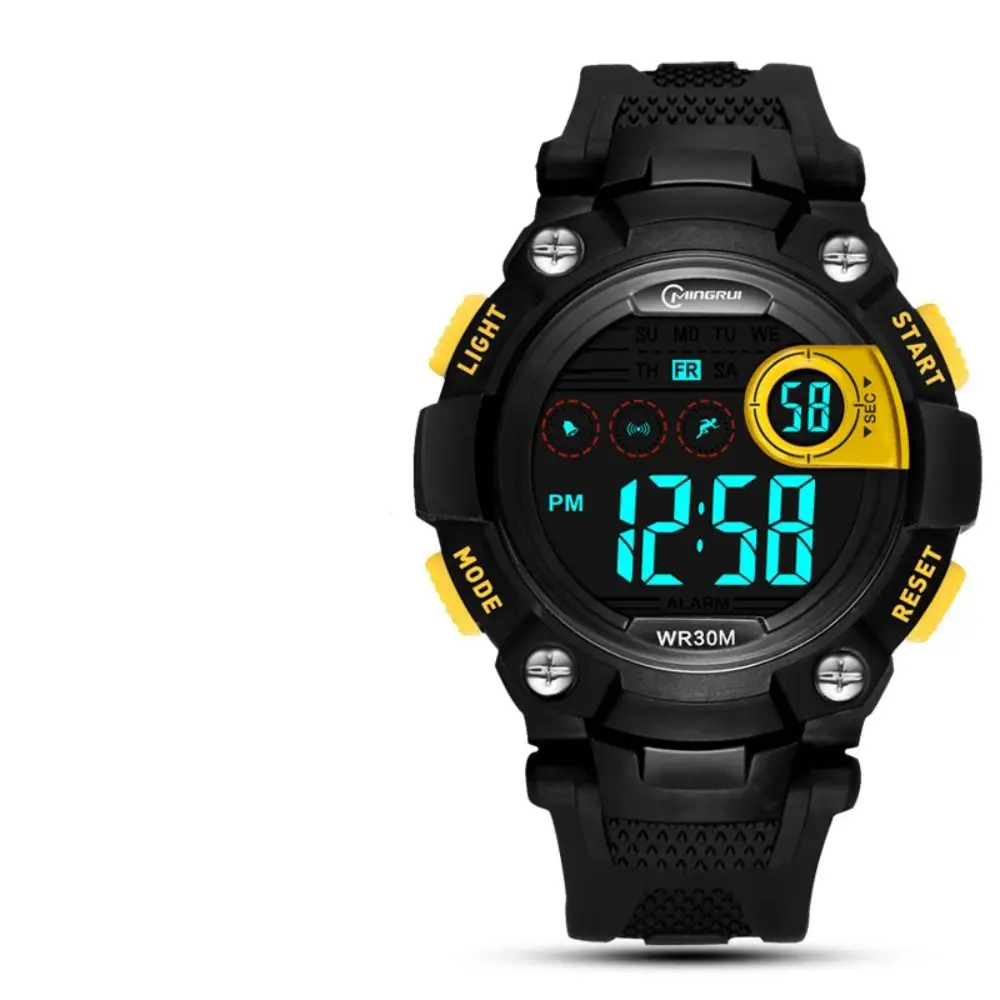Модные водонепроницаемые электронные часы 30M, многофункциональные спортивные наручные часы для активного отдыха, детские
Модные водонепроницаемые электронные часы 30M, многофункциональные спортивные наручные часы для активного отдыха, детские