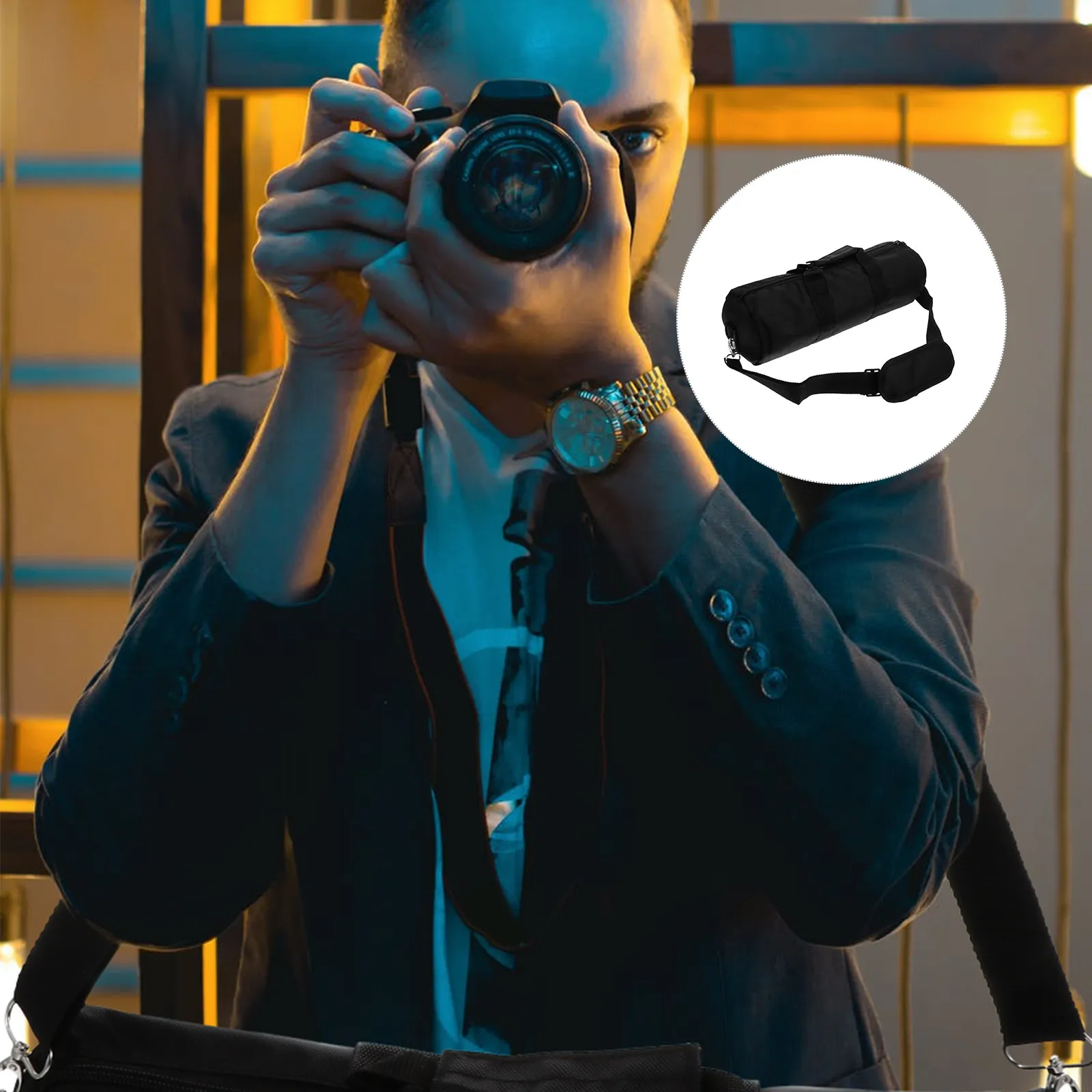 Сумка для фотооборудования 40 см из ткани Оксфорд, чехол для штатива, портативный кейс для переноски, для световой стойки, для уличной фотосъемки
Сумка для фотооборудования 40 см из ткани Оксфорд, чехол для штатива, портативный кейс для переноски, для световой стойки, для уличной фотосъемки
