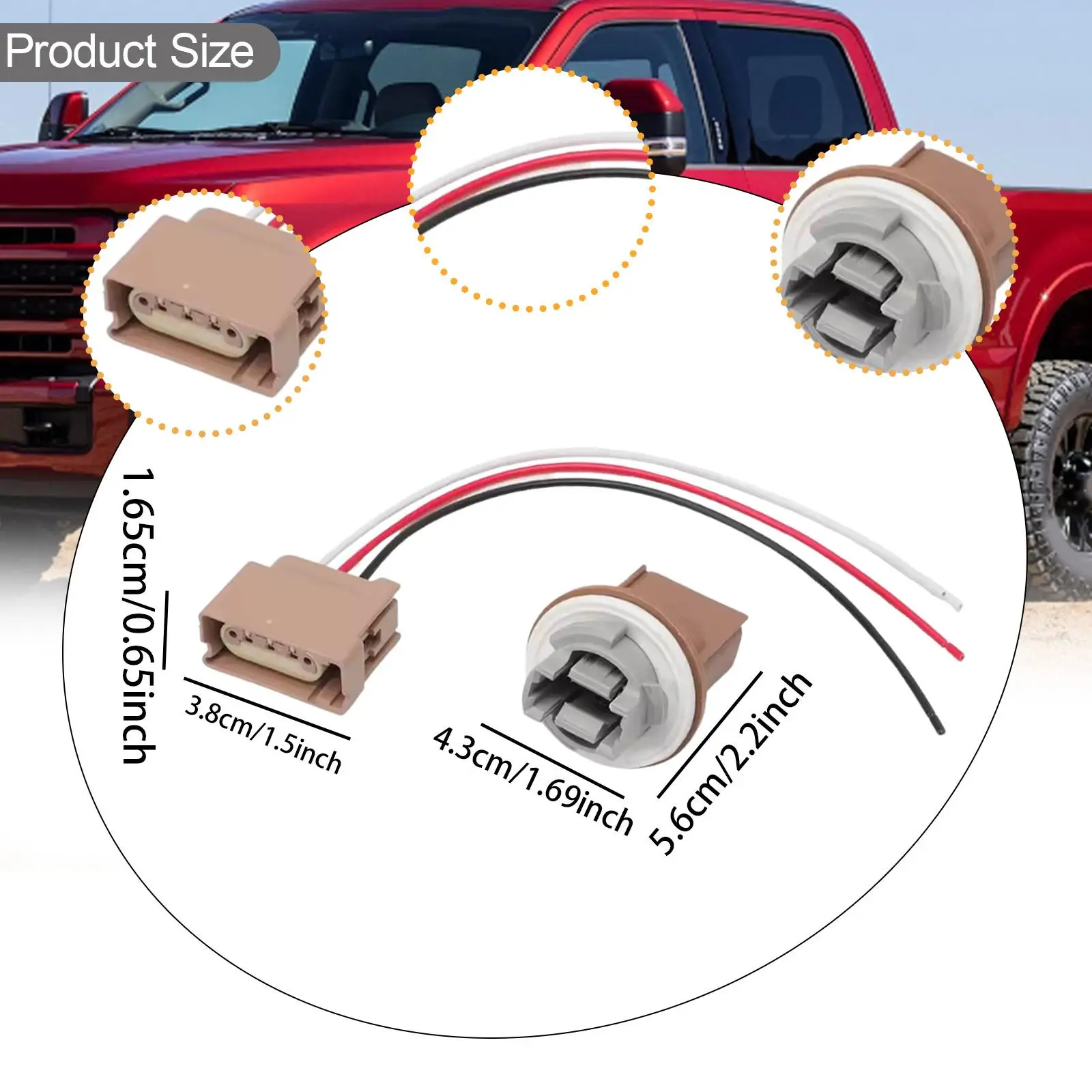 Turn Signal Socket Premium PP Material Car Lamp Base and Pigtail Connector for Ford F150 F350 Mustang Easy Installation
Turn Signal Socket Premium PP Material Car Lamp Base and Pigtail Connector for Ford F150 F350 Mustang Easy Installation