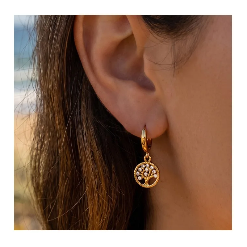 Tree of Life Super Immortal Zircon Ear Buckle Earrings Simple and Cute High-quality Earrings Niche Design Earrings
Tree of Life Super Immortal Zircon Ear Buckle Earrings Simple and Cute High-quality Earrings Niche Design Earrings