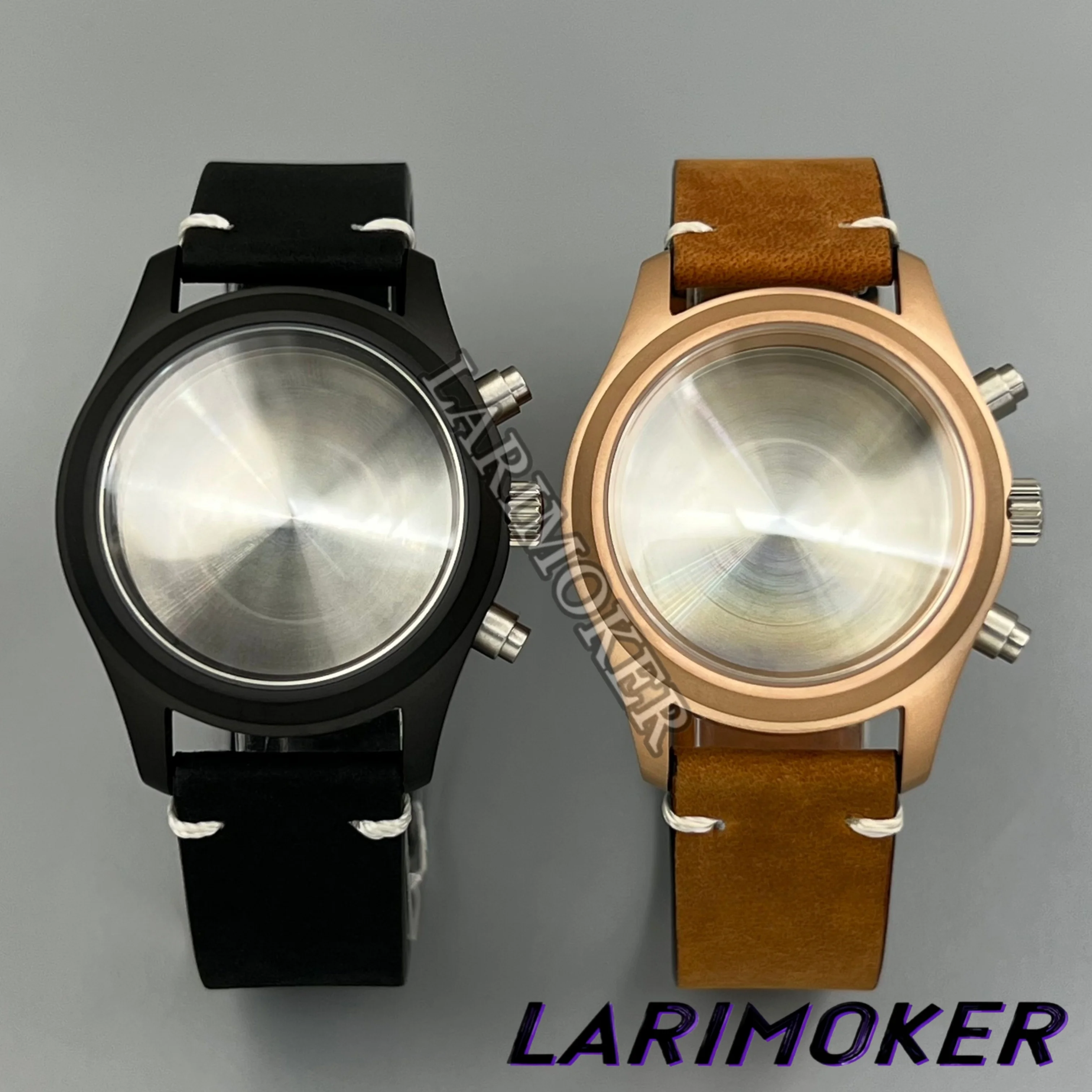 LARIMOKER 39mm VK Men's Quartz Watch Case Sapphire Crystal Beveled Bezel Leather Strap Suitable for VK63 VK64 VK67 VK68 Movement
LARIMOKER 39mm VK Men's Quartz Watch Case Sapphire Crystal Beveled Bezel Leather Strap Suitable for VK63 VK64 VK67 VK68 Movement