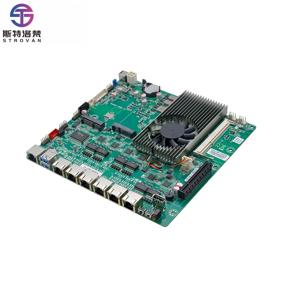 New Industrial Firewall Motherboard Core I5-3210M DDR3 Single MSATA Integrated Mini-ITX 2 COM Ports 4 USB 6 Gigabit LAN
New Industrial Firewall Motherboard Core I5-3210M DDR3 Single MSATA Integrated Mini-ITX 2 COM Ports 4 USB 6 Gigabit LAN