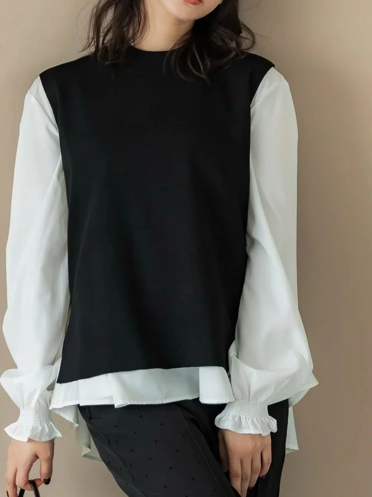 Spring New Arrival Women's Two-Piece Set Knitted Sweater Loose Long Sleeve Pure Color Top Casual Style Fashion Set
Spring New Arrival Women's Two-Piece Set Knitted Sweater Loose Long Sleeve Pure Color Top Casual Style Fashion Set