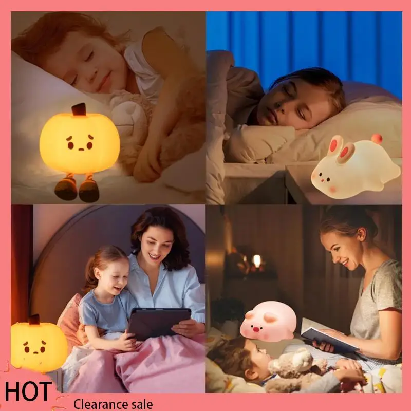 A88Z Cute Pumpkin Night Light Pumpkin Touch Lamp With 3 Levels Of Brightness Soft Silicone Rechargeable Warm Night Light
A88Z Cute Pumpkin Night Light Pumpkin Touch Lamp With 3 Levels Of Brightness Soft Silicone Rechargeable Warm Night Light