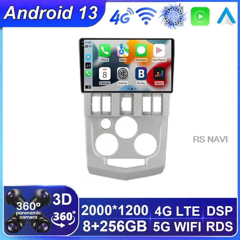 Автомагнитола на Android 13 для Renault Logan I 2004 - 2008 2009, мультимедийный проигрыватель с GPS-навигацией, без DVD
Автомагнитола на Android 13 для Renault Logan I 2004 - 2008 2009, мультимедийный проигрыватель с GPS-навигацией, без DVD