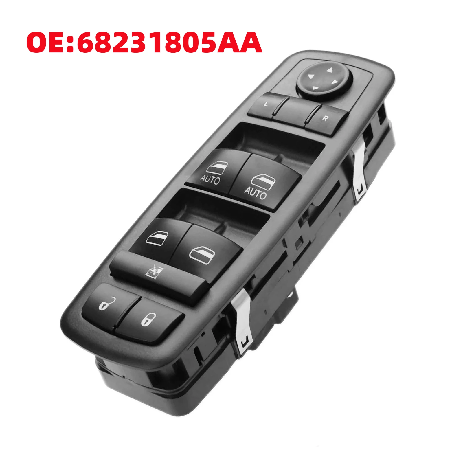68231805AA Master Power Window Switch Driver Side For 2011-2017 Dodge Charger Chrysler 300 200 Ram 1500 68139805AB 56046823AC
68231805AA Master Power Window Switch Driver Side For 2011-2017 Dodge Charger Chrysler 300 200 Ram 1500 68139805AB 56046823AC