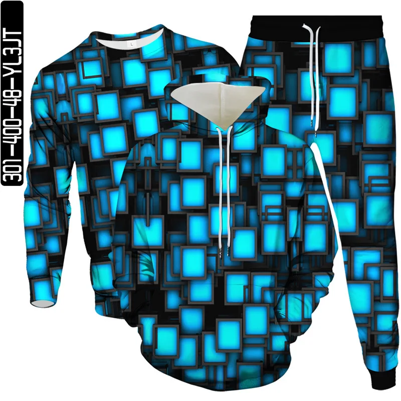 Red Black White Color Lattice Magic Cube Print Men Clothes Suit Hoodies Sweatshirt Pants 3pcs Set Casual Tracksuit Size 5XL 6XL
Red Black White Color Lattice Magic Cube Print Men Clothes Suit Hoodies Sweatshirt Pants 3pcs Set Casual Tracksuit Size 5XL 6XL