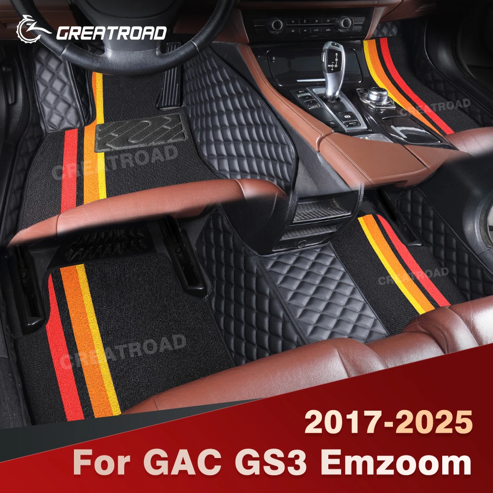 Для GAC GS3 Emzoom 2017-2025 двухслойные автомобильные коврики на заказ, автомобильный ковер, аксессуары для интерьера
Для GAC GS3 Emzoom 2017-2025 двухслойные автомобильные коврики на заказ, автомобильный ковер, аксессуары для интерьера