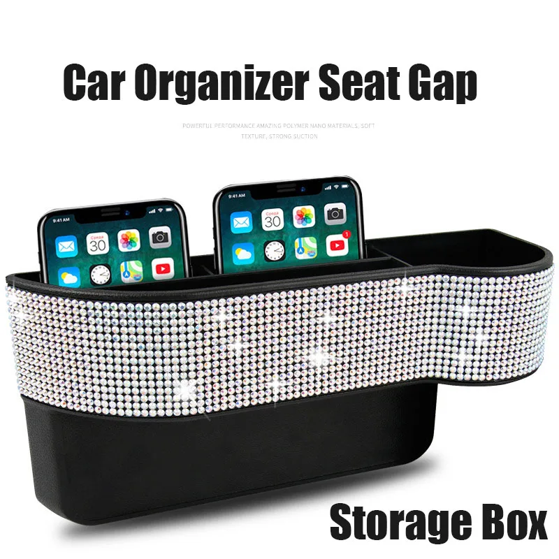 Bling Diamond Rhinestones Crystal Car Seat Storage Bag Universal Car Seat Organizer Garbage Bag Suitable Women Auto Accessories
Bling Diamond Rhinestones Crystal Car Seat Storage Bag Universal Car Seat Organizer Garbage Bag Suitable Women Auto Accessories