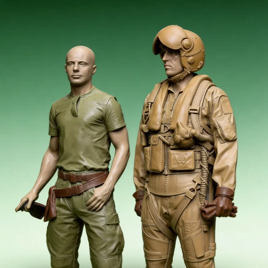 1/48 Resin Soldier Kit Colorless Self Assembly A-2313
1/48 Resin Soldier Kit Colorless Self Assembly A-2313