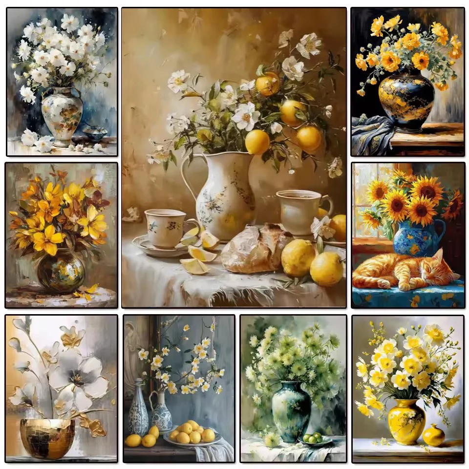 Алмазная картина ручной работы, Новое поступление, Алмазная мозаика, вышивка, винтажная ваза, цветы, фрукты, сделай сам, картина, набор для вышивки крестом
Алмазная картина ручной работы, Новое поступление, Алмазная мозаика, вышивка, винтажная ваза, цветы, фрукты, сделай сам, картина, набор для вышивки крестом