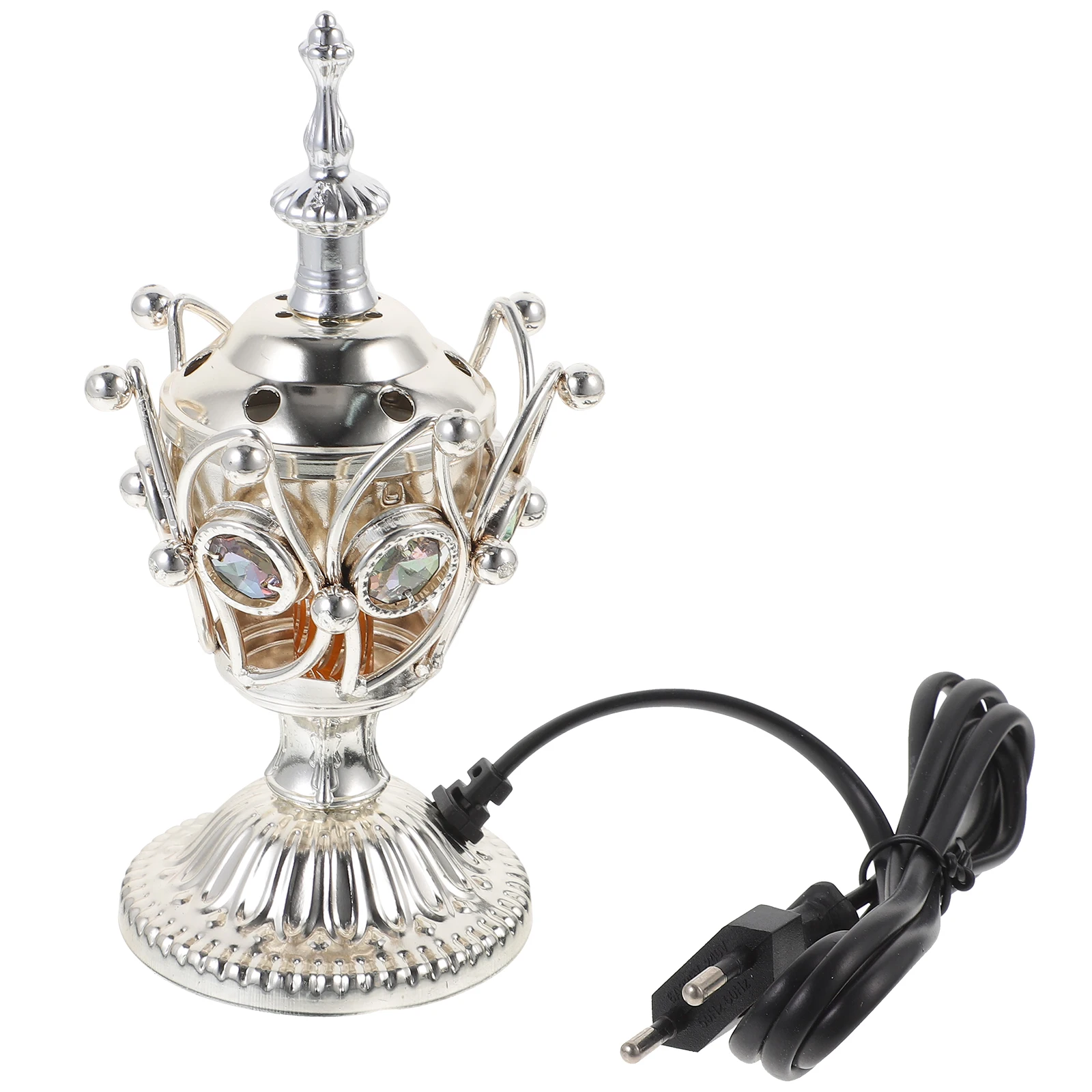 Electric Metal Burner Decorative Plug-In Home Retro Sturdy Iron Charcoal Stove Reusable Table Ornament Household
Electric Metal Burner Decorative Plug-In Home Retro Sturdy Iron Charcoal Stove Reusable Table Ornament Household