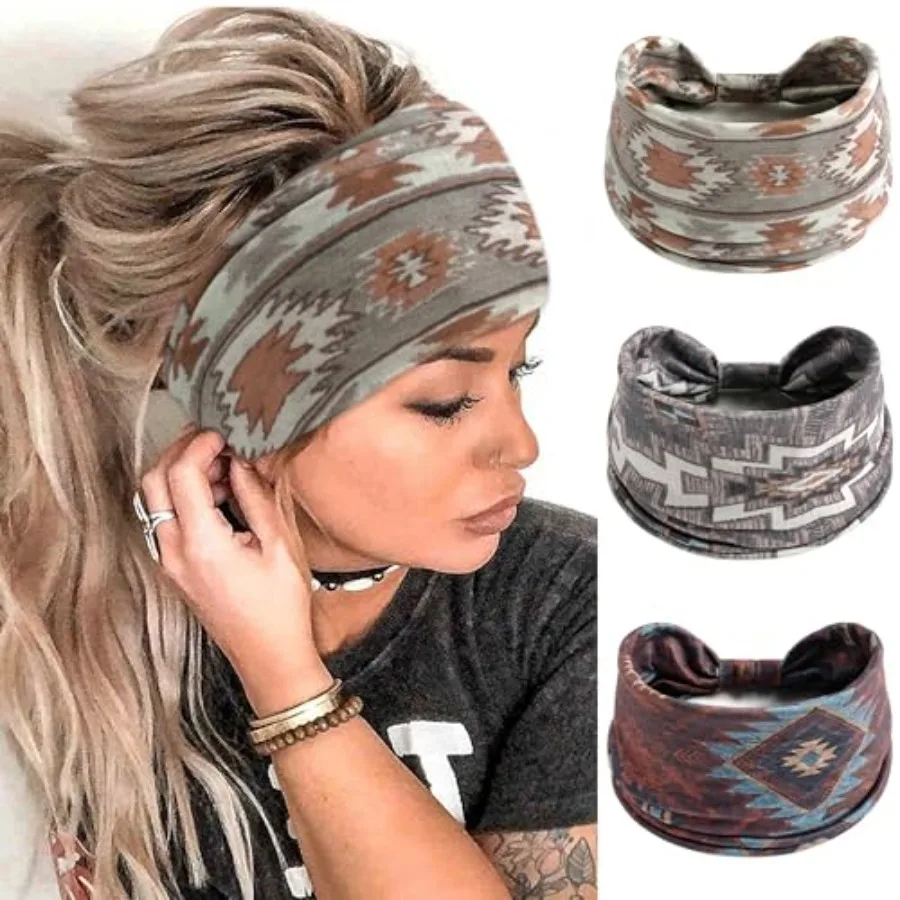 Boho Headbands for Women Fashion Wide Head Bands Floral Print Hairbands Large African Knotted Headwrap Elastic Sport Yoga Worko
Boho Headbands for Women Fashion Wide Head Bands Floral Print Hairbands Large African Knotted Headwrap Elastic Sport Yoga Worko