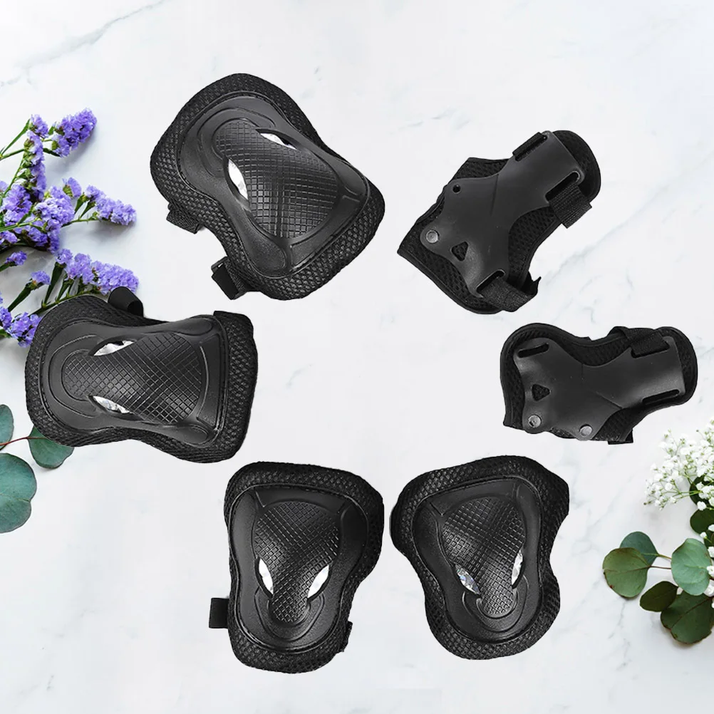 6Pcs Bull Head Protective Gear Set Black Size M Knee Elbow Wrist Pads Thickened Durable Outdoor Sports Safety Kit
6Pcs Bull Head Protective Gear Set Black Size M Knee Elbow Wrist Pads Thickened Durable Outdoor Sports Safety Kit