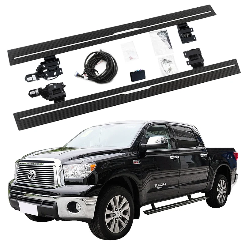 Автоматическая электрическая боковая подножка для Toyota Tundra 2010-2017 2018-2021
Автоматическая электрическая боковая подножка для Toyota Tundra 2010-2017 2018-2021