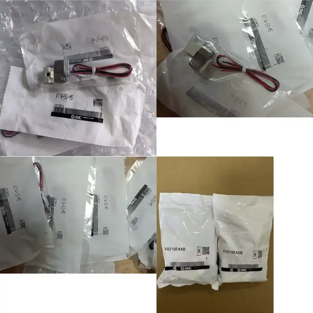 SMC Genuine Original V100 Series 3 Port Solenoid Valve V114-5G-M5 Direct Operated Standard Type New Copper Cylinder Base
SMC Genuine Original V100 Series 3 Port Solenoid Valve V114-5G-M5 Direct Operated Standard Type New Copper Cylinder Base