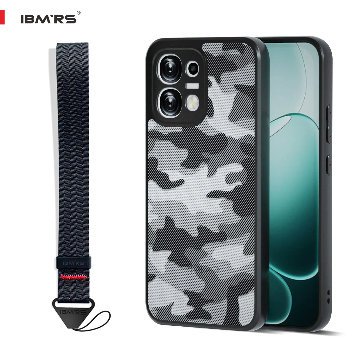 IBMRS for OPPO F31/A6/A6 Pro Case, Camouflage Shockproof Cover with Wrist Strap, PC+TPU Dual Layer Heavy Duty
IBMRS for OPPO F31/A6/A6 Pro Case, Camouflage Shockproof Cover with Wrist Strap, PC+TPU Dual Layer Heavy Duty
