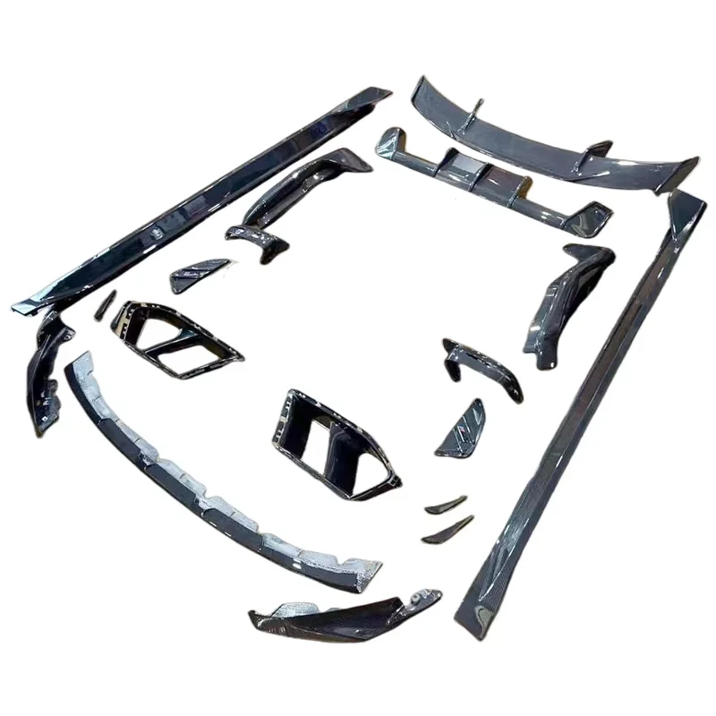 MP Style Dry Carbon Fiber Front Lip Side Skirt Rear Diffuser Rear Spoiler Front Vent for BMW G80 G82 M3 M4
MP Style Dry Carbon Fiber Front Lip Side Skirt Rear Diffuser Rear Spoiler Front Vent for BMW G80 G82 M3 M4