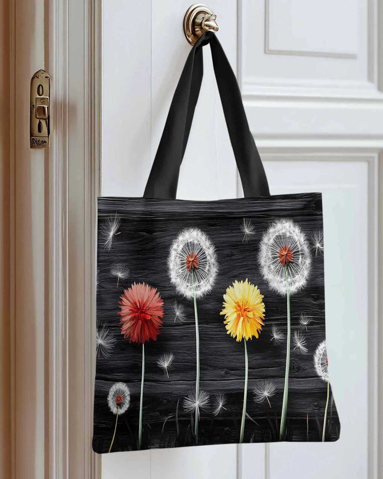 Dandelion Wood Board Canvas Bag Handbag Oxford Cloth Eco Shopping Storage Bag for Home Use
Dandelion Wood Board Canvas Bag Handbag Oxford Cloth Eco Shopping Storage Bag for Home Use