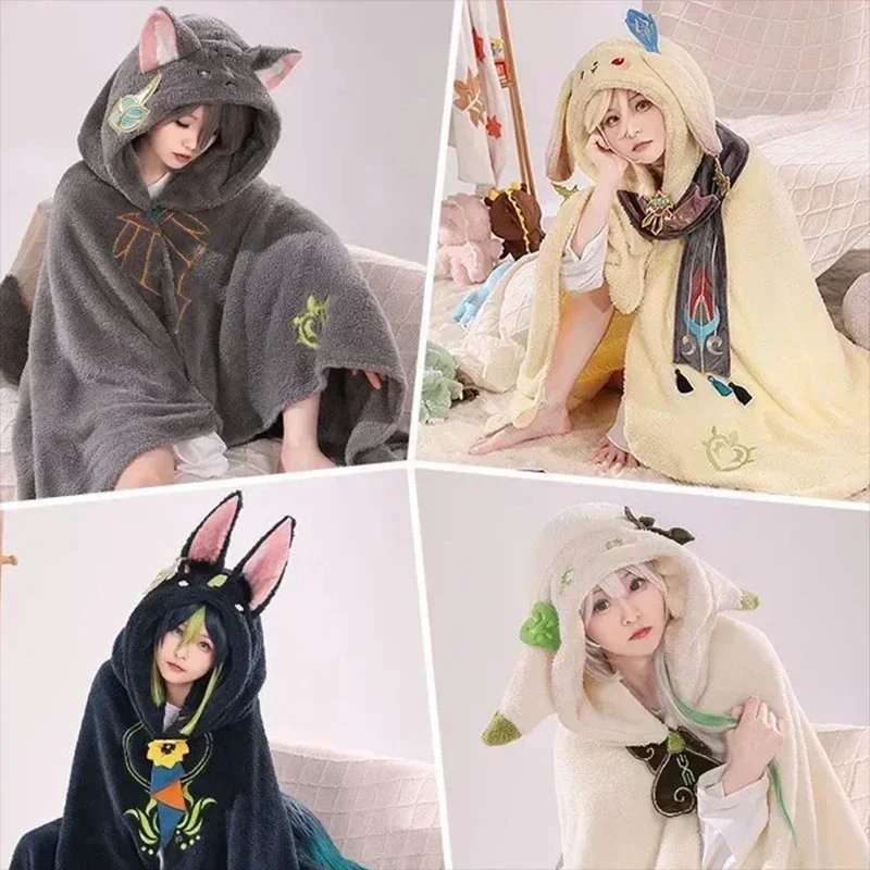 Bear House аниме A Game Genshin Impact Cloak Venti Косплей Одеяло Kaeya Zhongli Накидка с капюшоном Рождественский подарок для девочек Anim Yk3 *z
Bear House аниме A Game Genshin Impact Cloak Venti Косплей Одеяло Kaeya Zhongli Накидка с капюшоном Рождественский подарок для девочек Anim Yk3 *z