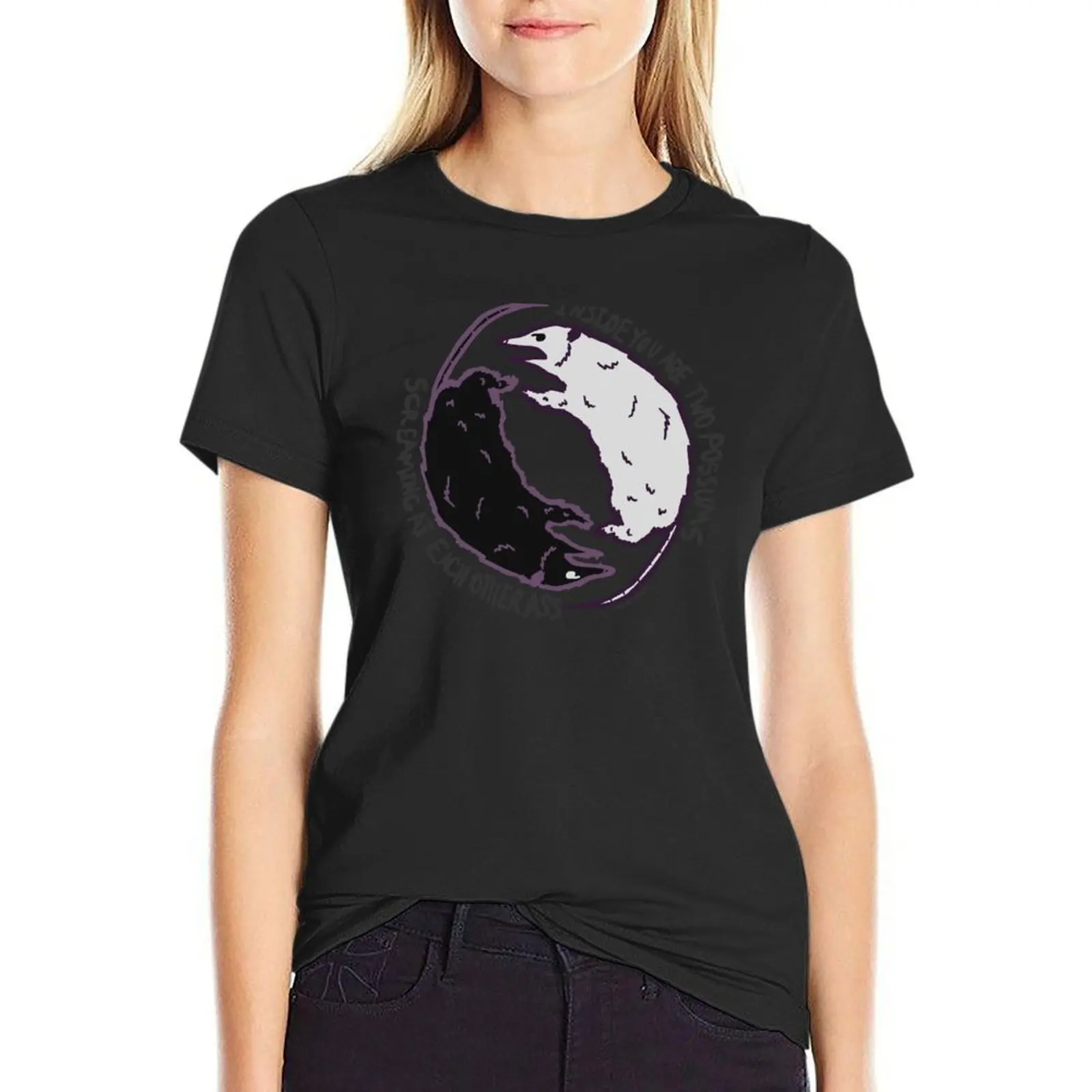Ying Yang Possum T-Shirt plus sizes tees customs design your own t-shirt dress for Women plus size
Ying Yang Possum T-Shirt plus sizes tees customs design your own t-shirt dress for Women plus size
