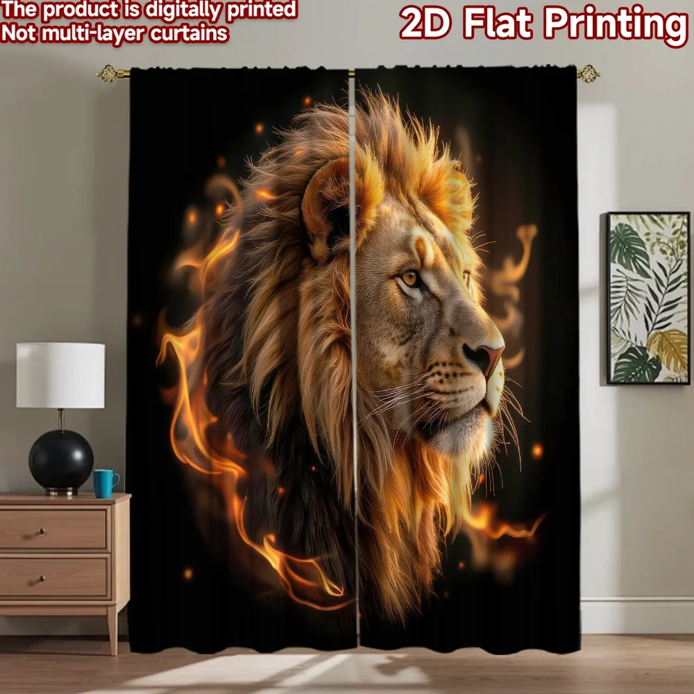 1pc 2D flat Photography Backdrop Tapestry Fiery Lion Profile 100% Polyester Festive Holiday Use for Holiday celebration
1pc 2D flat Photography Backdrop Tapestry Fiery Lion Profile 100% Polyester Festive Holiday Use for Holiday celebration