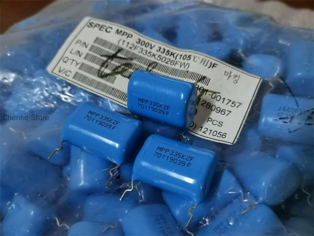 20 шт./абсолютно новый корейский MPP 335K 3,3 UF 300V металлизированный разделитель частоты тонкий пленочный бесконечный конденсатор
20 шт./абсолютно новый корейский MPP 335K 3,3 UF 300V металлизированный разделитель частоты тонкий пленочный бесконечный конденсатор
