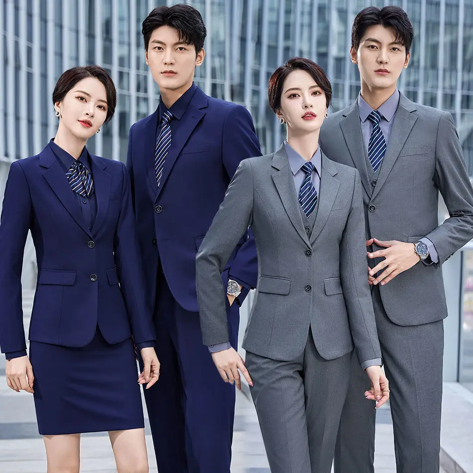 Unisex Black Mens Suit Set Business Formal Work Wear Gray Wholesale Best Seller
Unisex Black Mens Suit Set Business Formal Work Wear Gray Wholesale Best Seller
