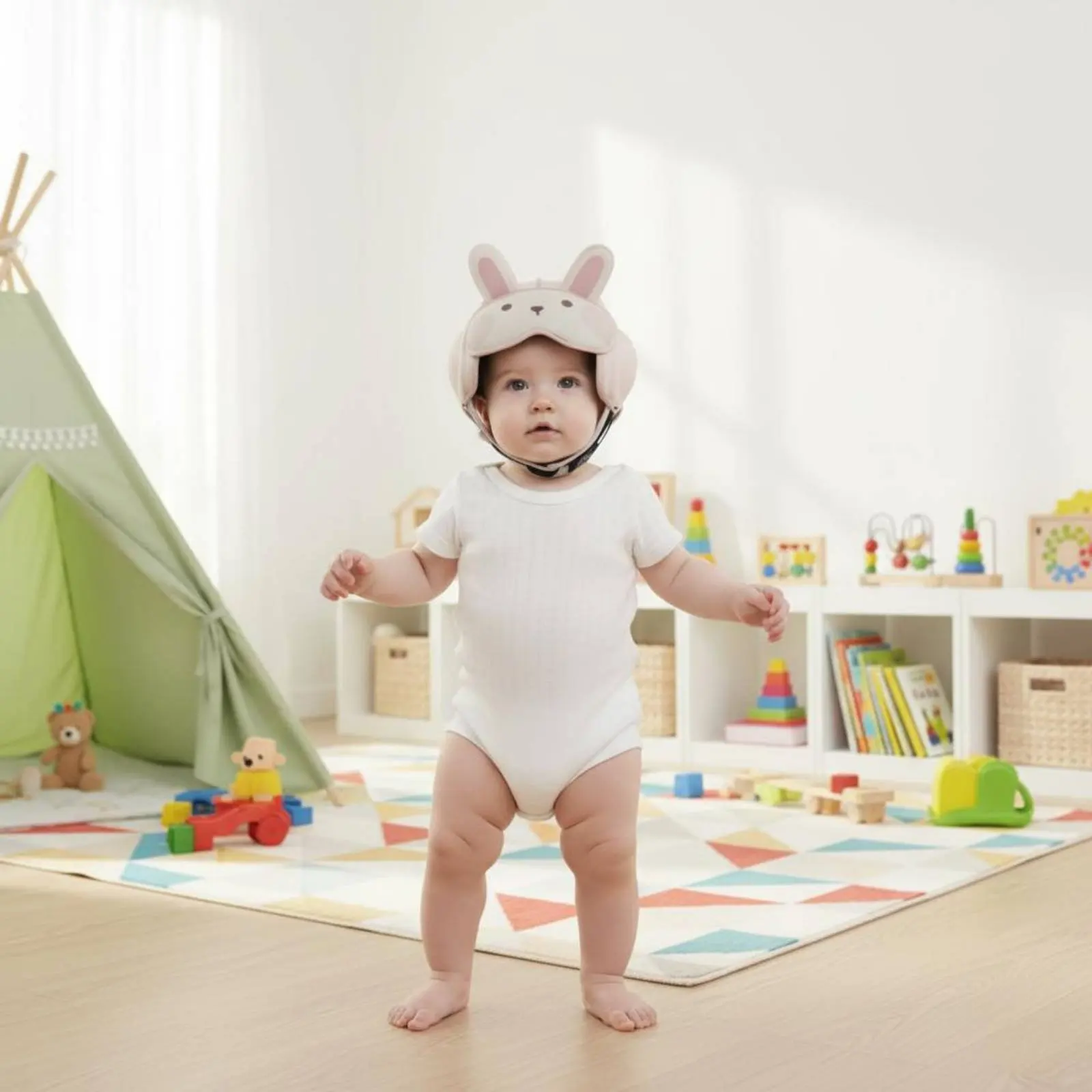 Baby Head Protector Cap Full Coverage Infant Strolling Helmet Young Child Safety Helmet Cute Creature Design Soft Baby Bumper
Baby Head Protector Cap Full Coverage Infant Strolling Helmet Young Child Safety Helmet Cute Creature Design Soft Baby Bumper