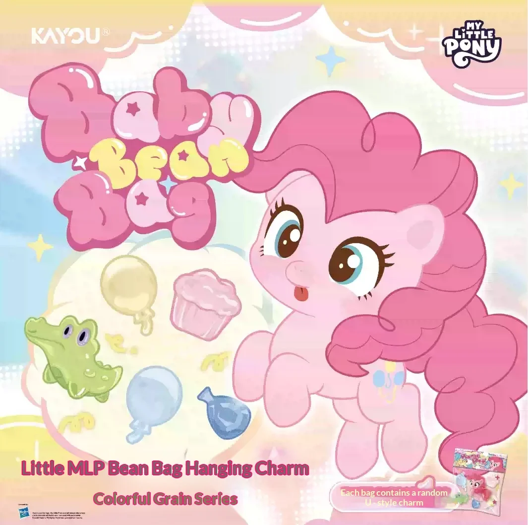 KAYOU My Little Pony Bean Bag Charm Blind Bag, Colorful Jelly Mini Doll Series, Keychain with Metal Hanging Rope, Holiday Gift
KAYOU My Little Pony Bean Bag Charm Blind Bag, Colorful Jelly Mini Doll Series, Keychain with Metal Hanging Rope, Holiday Gift