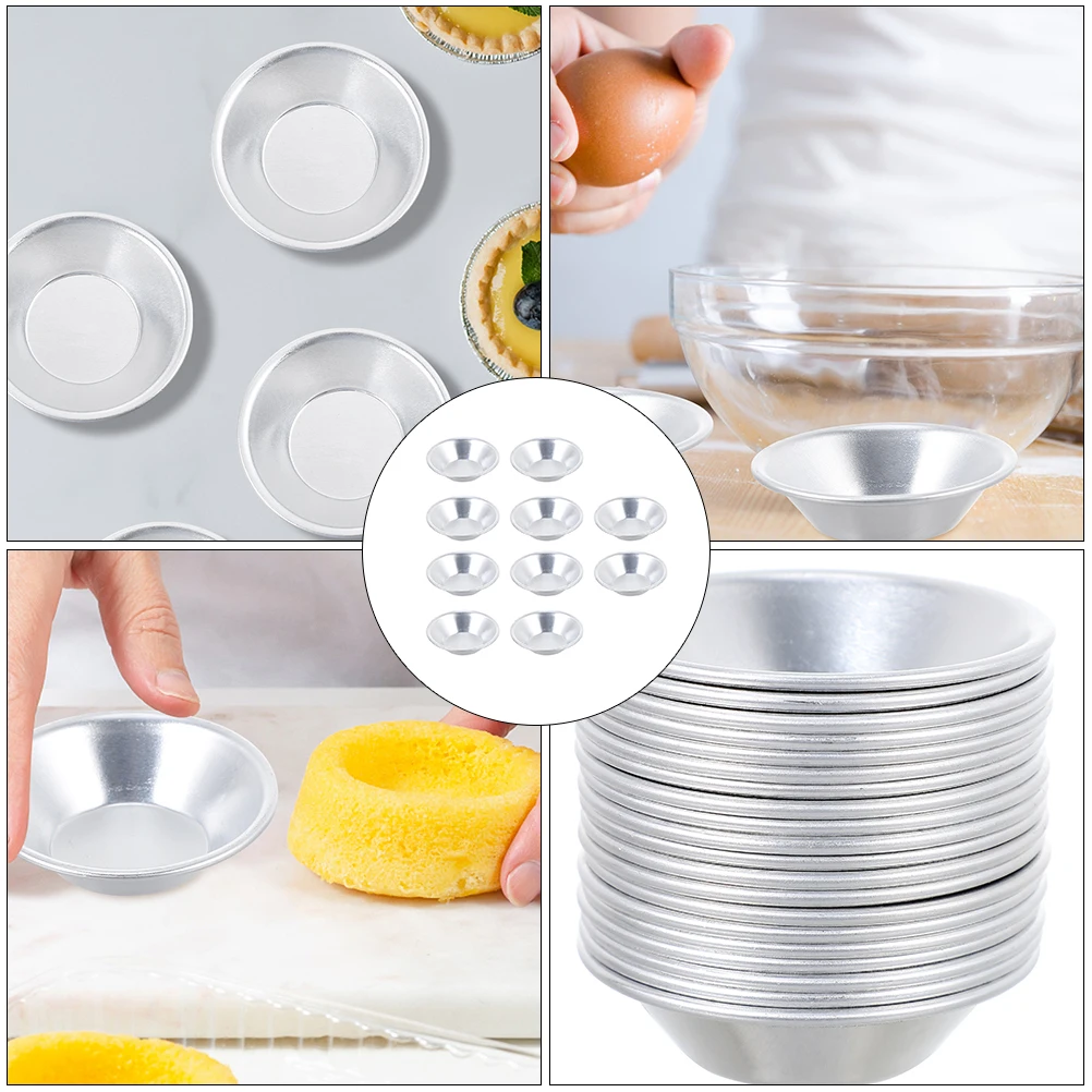 10 Pcs Egg Tart Molds Aluminum Alloy Non Stick Removable Base Mini Tart Pans Pastry Tools Cake Pie Baking Kitchen Gadgets
10 Pcs Egg Tart Molds Aluminum Alloy Non Stick Removable Base Mini Tart Pans Pastry Tools Cake Pie Baking Kitchen Gadgets