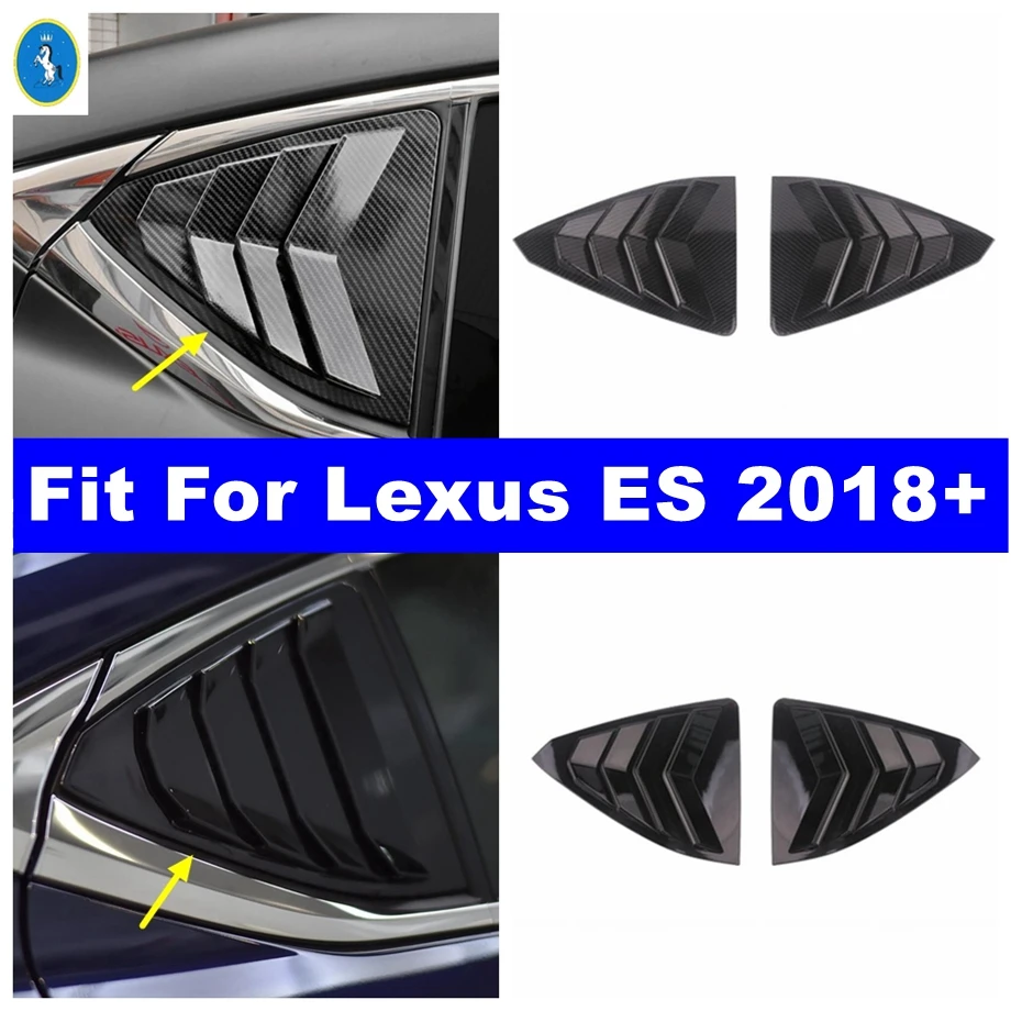 Carbon Fiber Car Side Rear Window Scoop Shutter Louver Vent Decor Panel Cover Trim For Lexus ES 2018 - 2023 Exterior Accessories
Carbon Fiber Car Side Rear Window Scoop Shutter Louver Vent Decor Panel Cover Trim For Lexus ES 2018 - 2023 Exterior Accessories