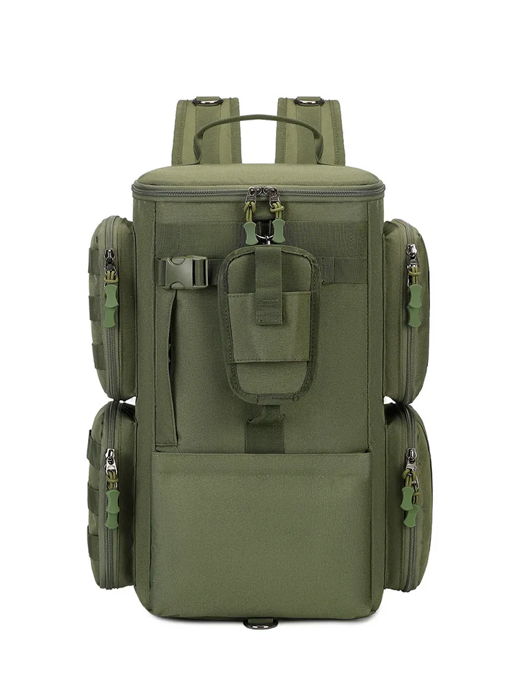 Outdoor Tactical Nylon Polyester Multifunctional Backpack Large Capacity Waterproof Lure Bag Travel Hiking Trekking Sports Bag
Outdoor Tactical Nylon Polyester Multifunctional Backpack Large Capacity Waterproof Lure Bag Travel Hiking Trekking Sports Bag