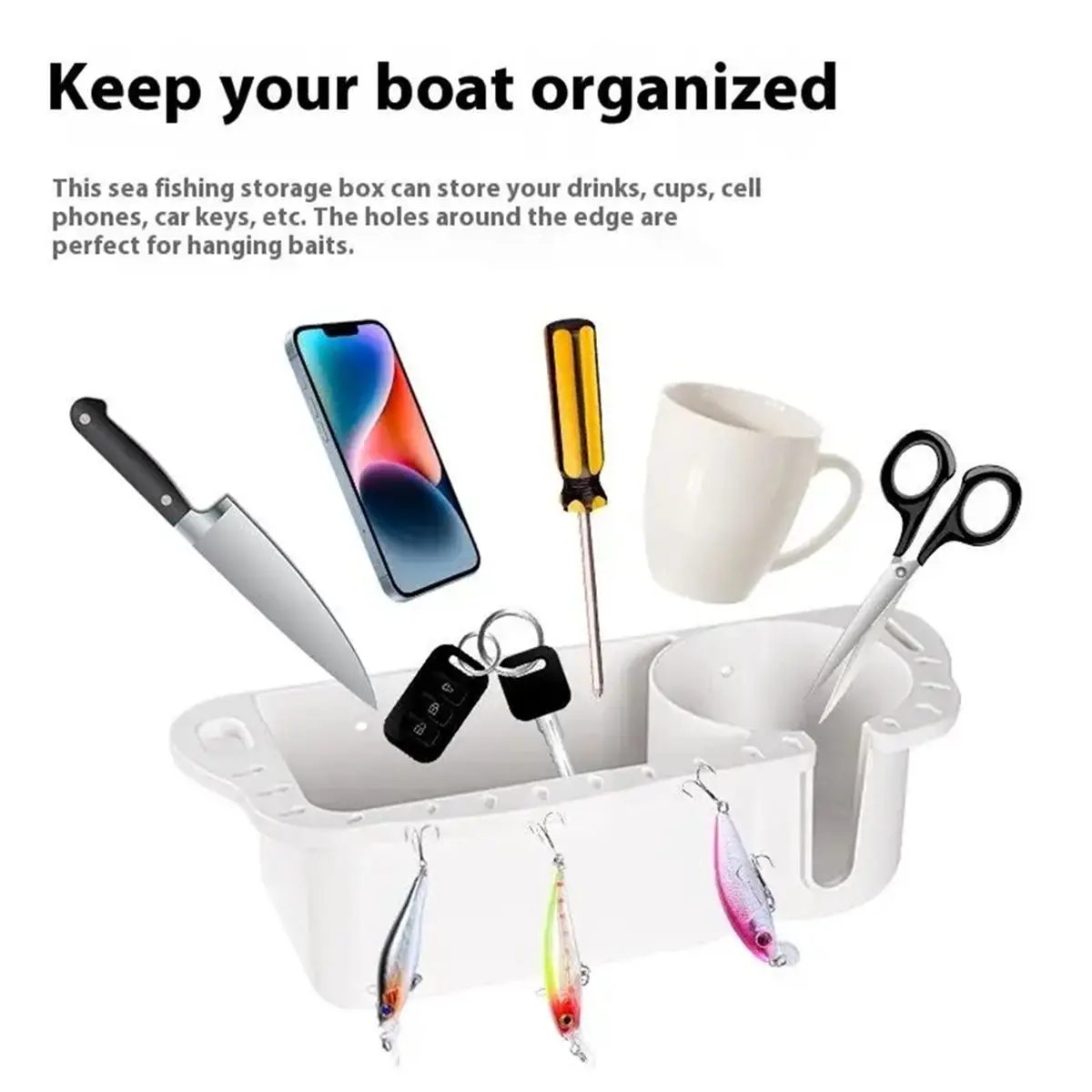 (LBER) Marine Storage Box Can Cup Holder Yacht Pontoon Fishing Cabin Storage Tray Bracket Organizer Storage Tools
(LBER) Marine Storage Box Can Cup Holder Yacht Pontoon Fishing Cabin Storage Tray Bracket Organizer Storage Tools