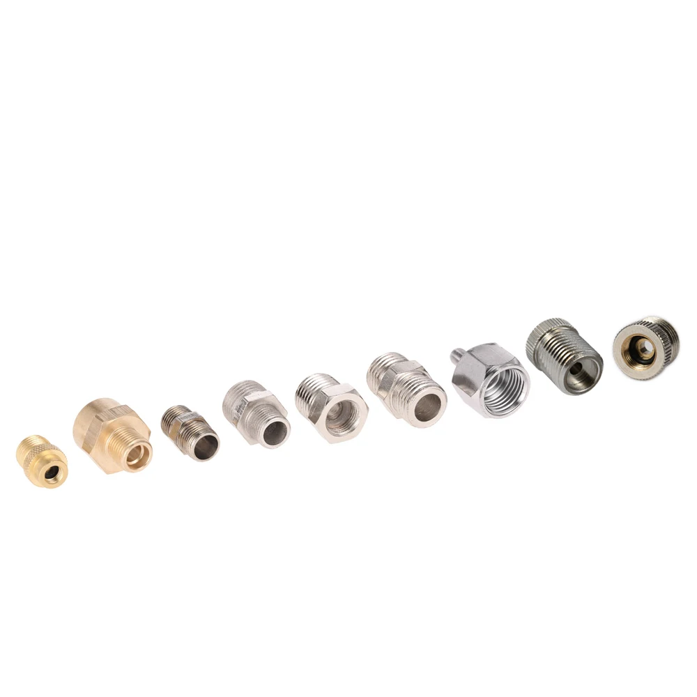 9Pcs Professional Airbrush Adaptor Kit Fitting Connector Set For Compressor And Airbrush Hose Air Brush Accessories Tool
9Pcs Professional Airbrush Adaptor Kit Fitting Connector Set For Compressor And Airbrush Hose Air Brush Accessories Tool