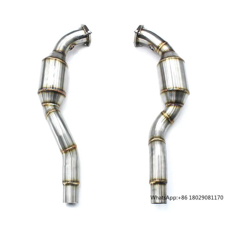 Automotive Exhaust System for Porsche 911 997.1/997.2 3.6 2004-2012 Catless Downpipe Stainless Steel Pipes Muffler Exhaust
Automotive Exhaust System for Porsche 911 997.1/997.2 3.6 2004-2012 Catless Downpipe Stainless Steel Pipes Muffler Exhaust