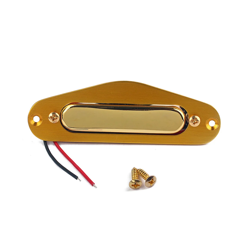Gold Plated Single Coil Pickup For Style Electric Guitar V Magnet Copper Wound Bobbin Guitar Bass
Gold Plated Single Coil Pickup For Style Electric Guitar V Magnet Copper Wound Bobbin Guitar Bass