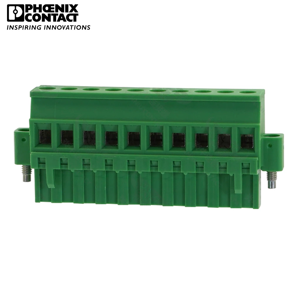 5.08mm Original Genuine Phoenix Contact Connector PCB Socket Pluggable PLUG-IN Terminal Block 10 Pin MVSTBR 2.5 STF 5.08 1835177
5.08mm Original Genuine Phoenix Contact Connector PCB Socket Pluggable PLUG-IN Terminal Block 10 Pin MVSTBR 2.5 STF 5.08 1835177