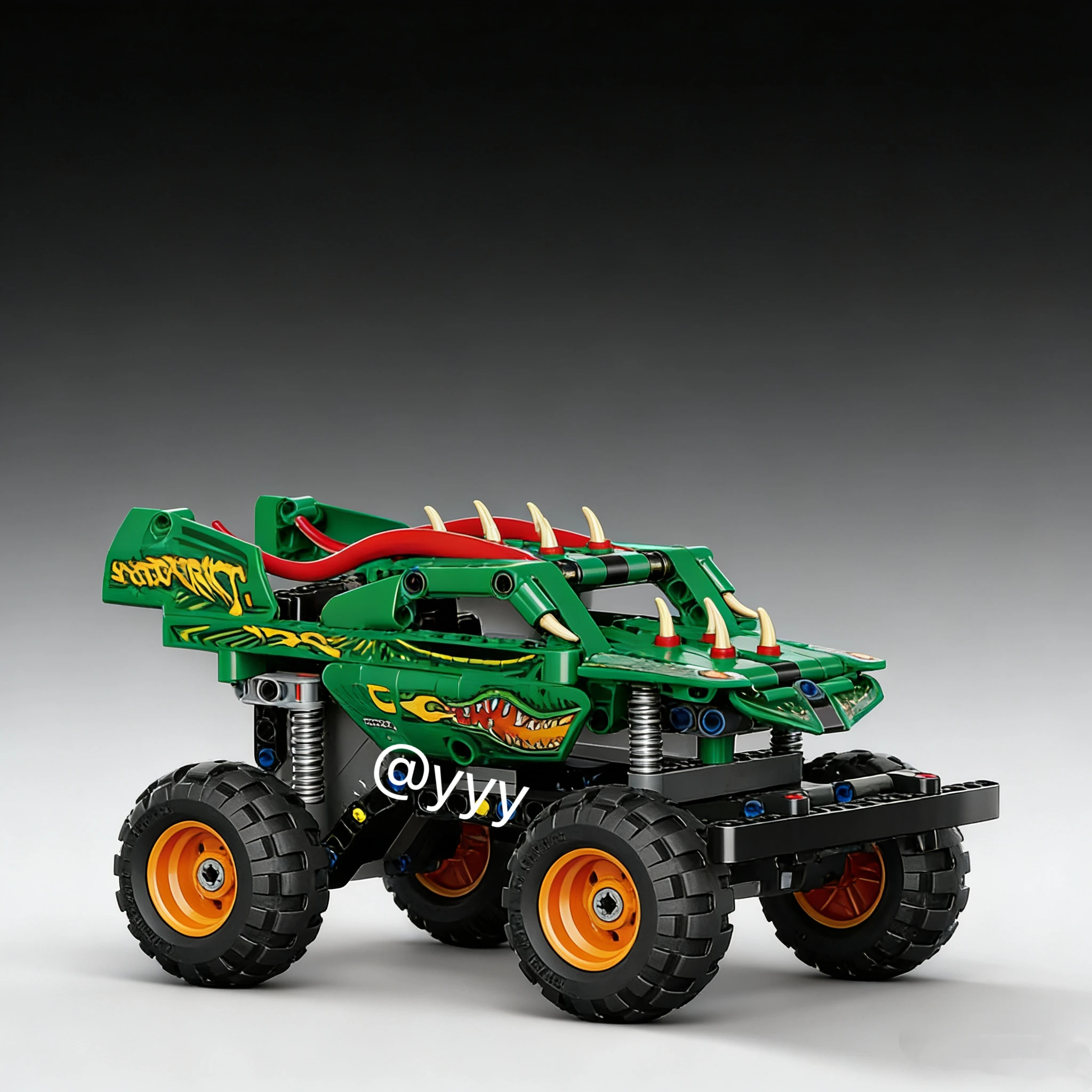 New/2 in 1 deformed green car Flame flying dragon truck assembly model building block toy children adult birthday Christmas gift
New/2 in 1 deformed green car Flame flying dragon truck assembly model building block toy children adult birthday Christmas gift