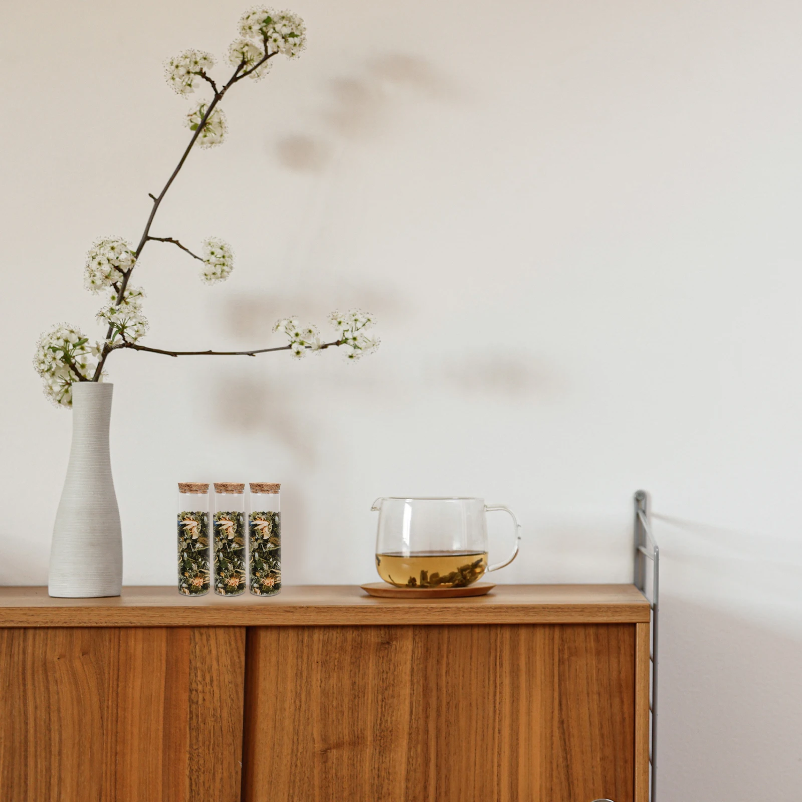 6pcs Glass Test Tubes Clear Mini Bottle For Diy Candy Bath Salt Storage Science Lab Reagent Container Transparent Tube
6pcs Glass Test Tubes Clear Mini Bottle For Diy Candy Bath Salt Storage Science Lab Reagent Container Transparent Tube