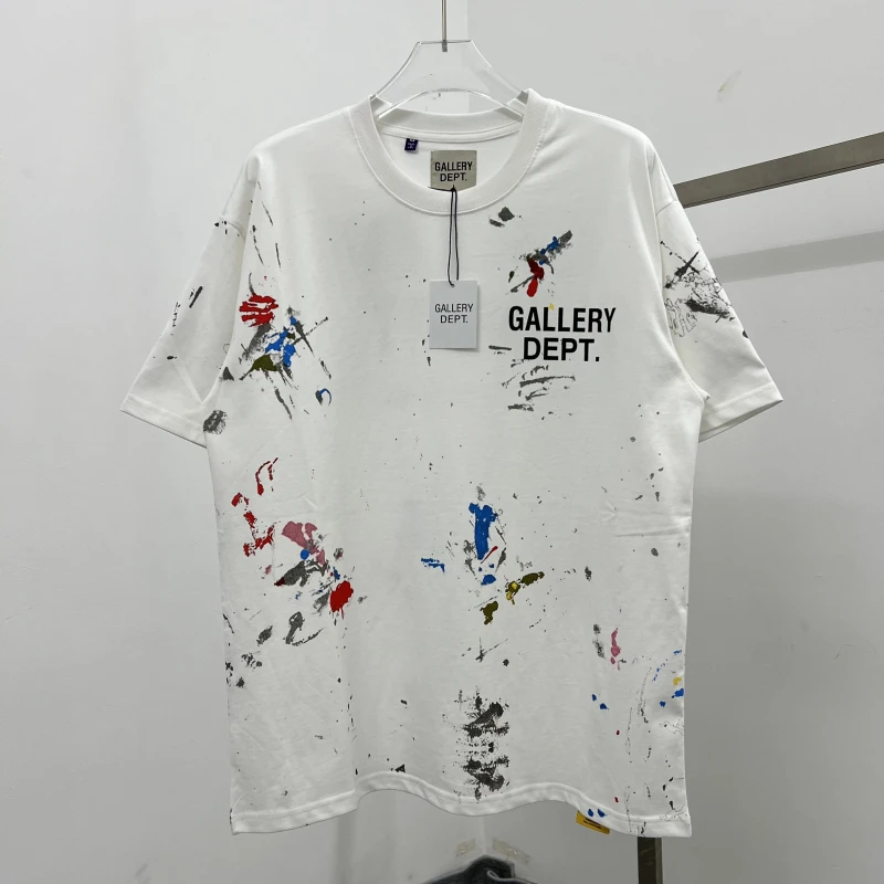 Classic American GD Hand-drawn Graffiti Print Short-sleeved T-shirt Unisex Loose Fit Cotton Casual Top for Youth Summer Wear
Classic American GD Hand-drawn Graffiti Print Short-sleeved T-shirt Unisex Loose Fit Cotton Casual Top for Youth Summer Wear