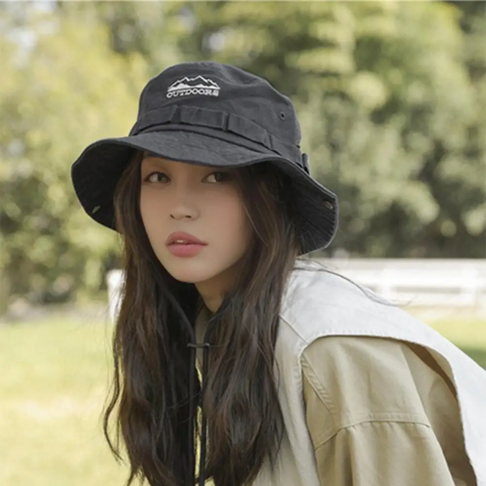 Stylish Sun Cap Breathable Soft Drawstring Sun Hat Fisherman Cap Polyester Fishing Hat Daily Wear
Stylish Sun Cap Breathable Soft Drawstring Sun Hat Fisherman Cap Polyester Fishing Hat Daily Wear