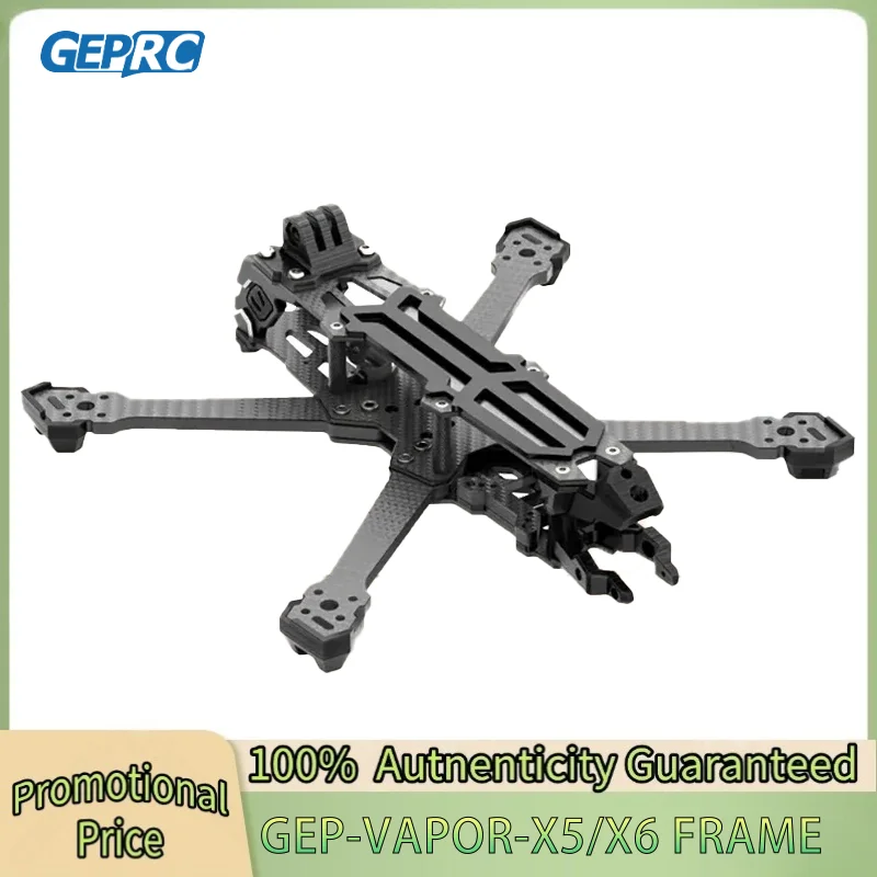GEPRC GEP-Vapor-X5/X6 Frame Parts Suitable for RC FPV Quadcopter Drone Accessories Parts
GEPRC GEP-Vapor-X5/X6 Frame Parts Suitable for RC FPV Quadcopter Drone Accessories Parts