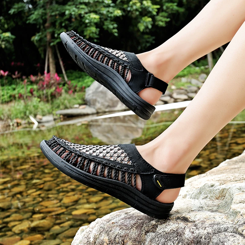 2026 Summer Men'S Novel Design Hollow Sandals Suitable For Outdoor Daily Wear Casual Shoes Wear Resistant Anti Slip Soft Bottom
2026 Summer Men'S Novel Design Hollow Sandals Suitable For Outdoor Daily Wear Casual Shoes Wear Resistant Anti Slip Soft Bottom