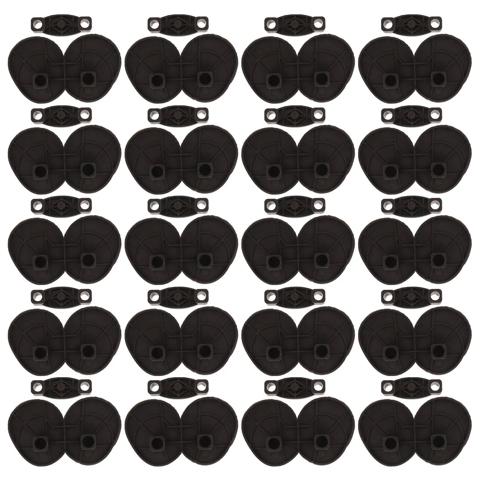 20pcs Feet Sole Accessories Plastic 4.91X2.95X0.79 Miniature Shoe Soles For Crafting Diy Replacement Kids Dollhouse Playset
20pcs Feet Sole Accessories Plastic 4.91X2.95X0.79 Miniature Shoe Soles For Crafting Diy Replacement Kids Dollhouse Playset