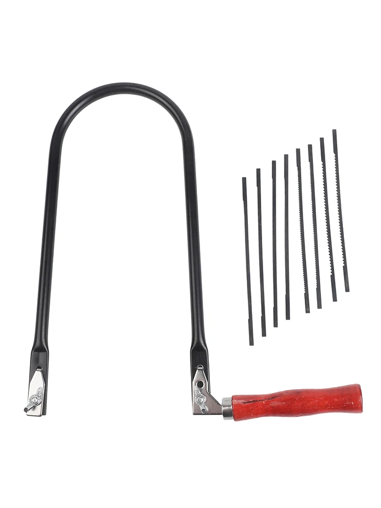 Регулируемая U-образная пила диаметром 260 мм с 8 сменными лезвиями для резки дерева, пластика и металла с эргономичной ручкой
Регулируемая U-образная пила диаметром 260 мм с 8 сменными лезвиями для резки дерева, пластика и металла с эргономичной ручкой