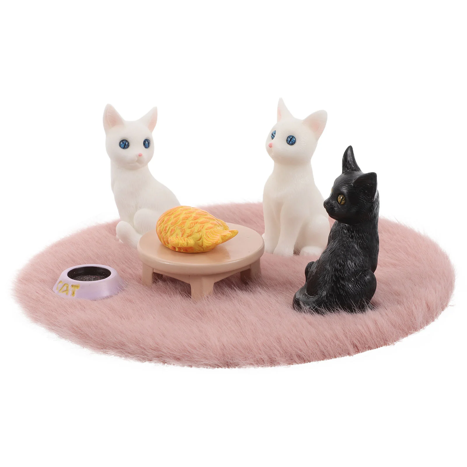 Cat Set Ornaments Decorations Home Carpet Dollhouse Accessories Figurines Kawaii Resin Cute
Cat Set Ornaments Decorations Home Carpet Dollhouse Accessories Figurines Kawaii Resin Cute