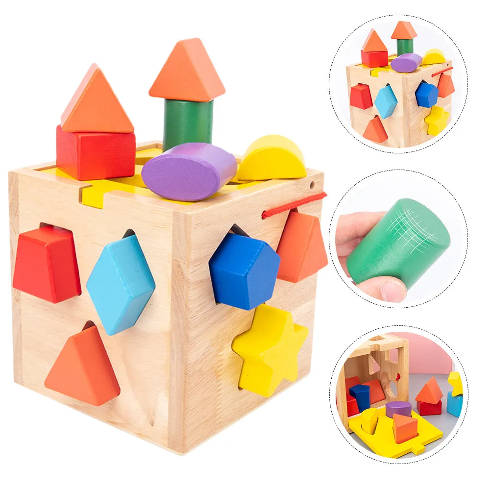 1Set Twelve Hole Intelligence Box Wooden Geometric Matching Educational Plaything Colorful Shape Recognition Blocks Storage Box
1Set Twelve Hole Intelligence Box Wooden Geometric Matching Educational Plaything Colorful Shape Recognition Blocks Storage Box