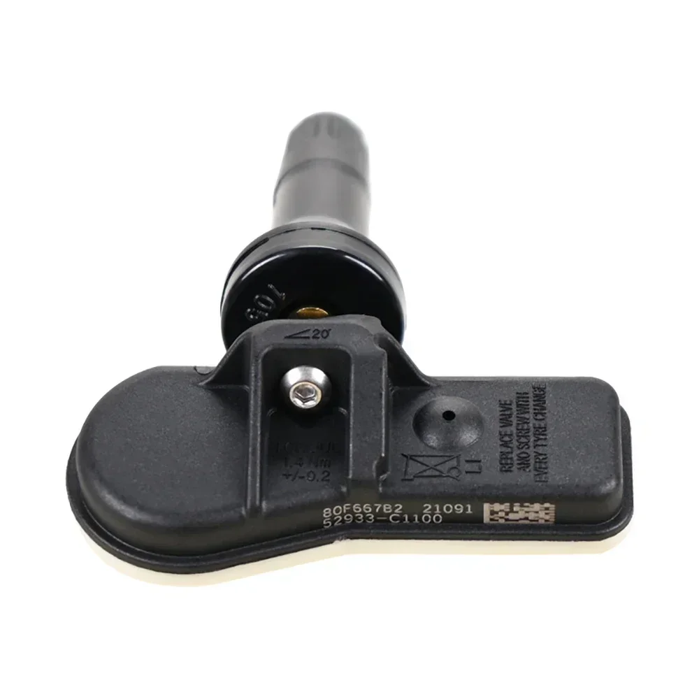 Tire Pressure Monitor Sensor 52933-C1100 52933C1100 Automatic Registered for Hyundai ix25 Creta 2016 2017 2018 2019 2020 433MHz
Tire Pressure Monitor Sensor 52933-C1100 52933C1100 Automatic Registered for Hyundai ix25 Creta 2016 2017 2018 2019 2020 433MHz